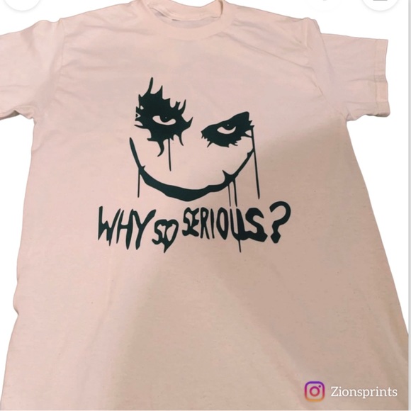 T-shirt Homme Joker – Why So Serious ? – Manches Courtes, Coupe Droite, Motif Joker Batman - 3